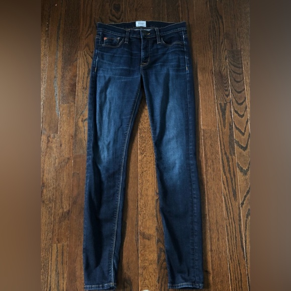 Hudson Women’s 26 Nico Mid-Rise Super Skinny Ankle Jeans in Dark Obsess - EUC! - Picture 5 of 13